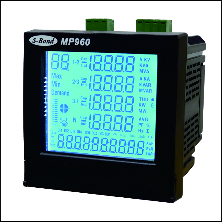 MP960需量諧波鋁軌_集合式多功能電錶